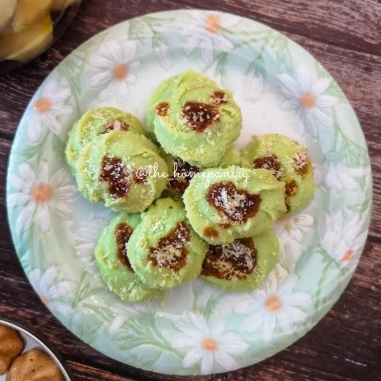 Homemade Ondeh Ondeh cookies