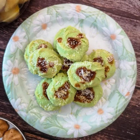 Homemade Ondeh Ondeh cookies